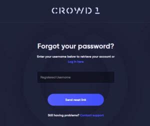 crowd 1 login|How to login to Crowd1 backoffice .